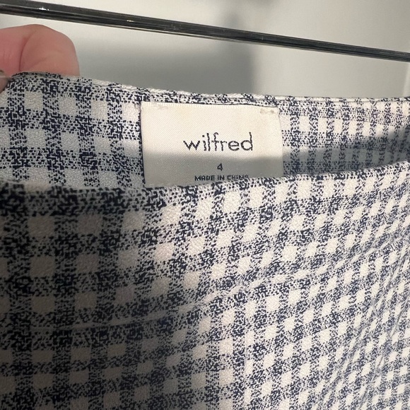 Wilfred Gingham “Kick Flare” Trousers - Picture 3 of 5